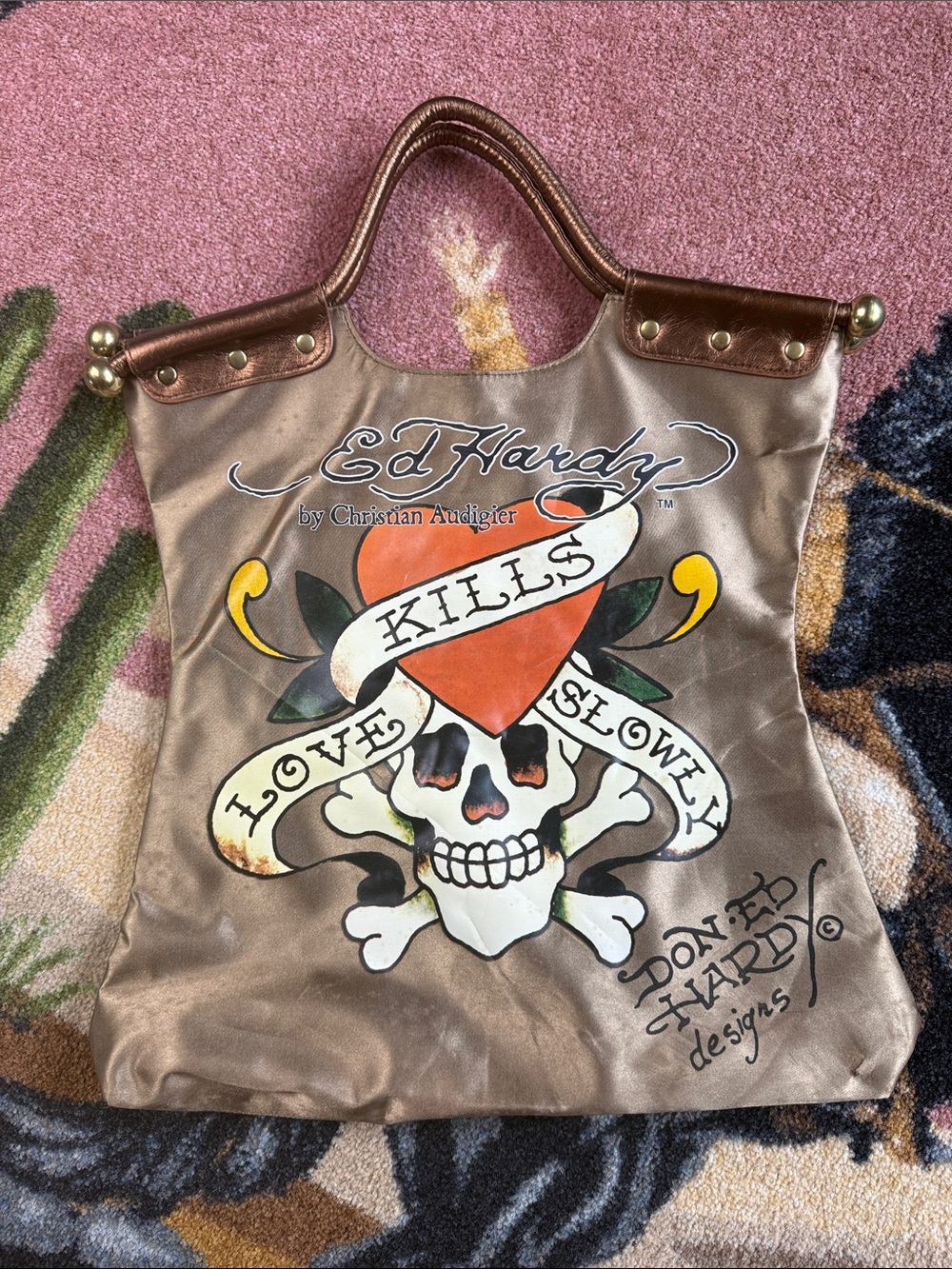 Y2K Vintage Ed Hardy Bag Tote